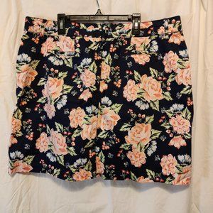 COPY - Great Condition! Pretty Charter Club floral skirt womens size 16